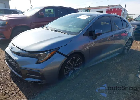 2020 Toyota Corolla Se z USA, uszkodzony, nr VIN 5YFS4RCEXLP010442